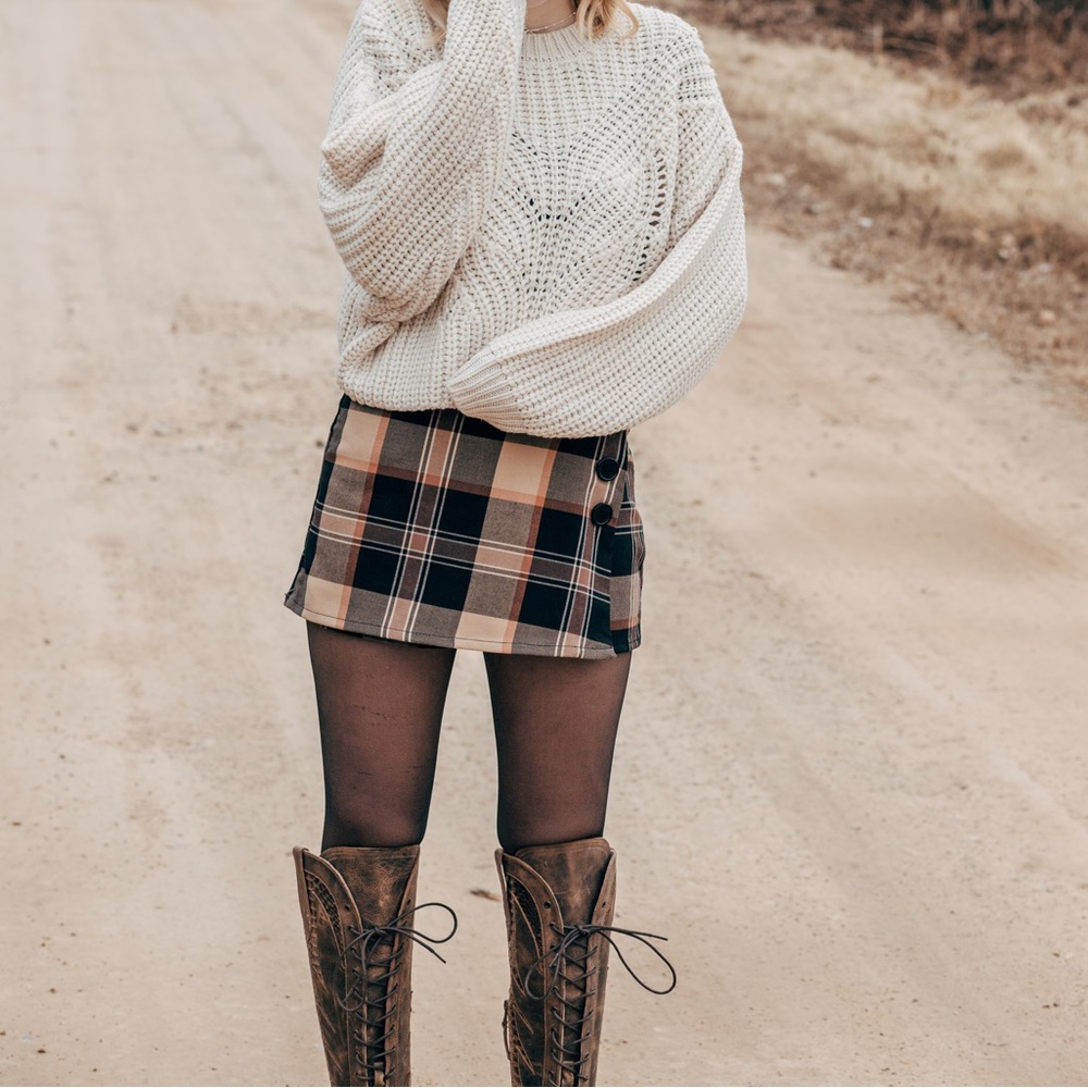 Forever21 Plaid Skort